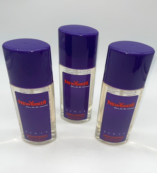 New Yorker - Dress for the Moment 3x Deodorant Spray 75 ml (225 ml)