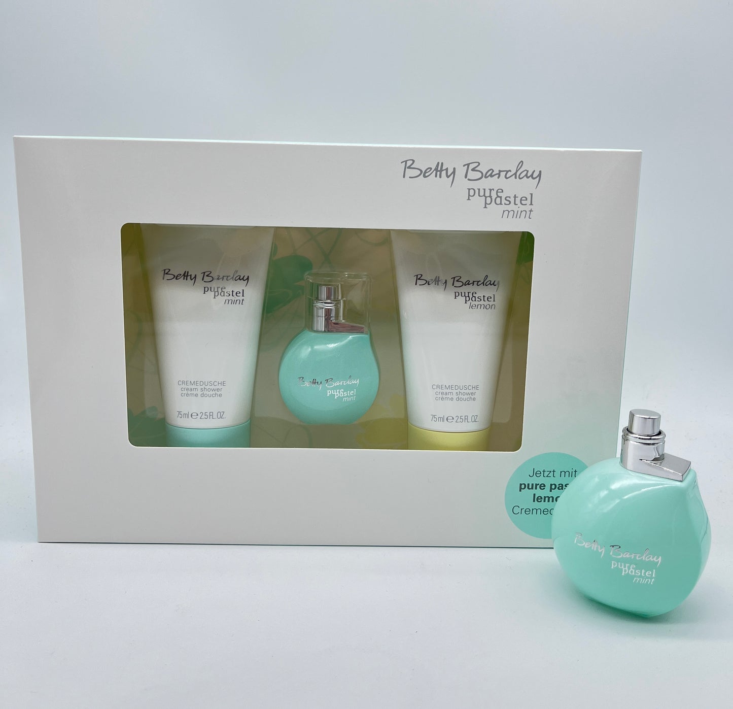 Betty Barclay pure pastel mint Geschenkset Eau de Toilette 20 ml + 50 ml + Duschgel 2 x 75 ml