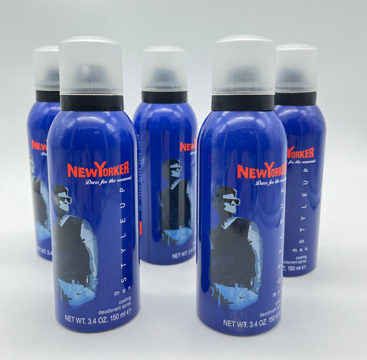 New Yorker Dress for the Moment Style up Deodorant Spray 5 x 150 ml