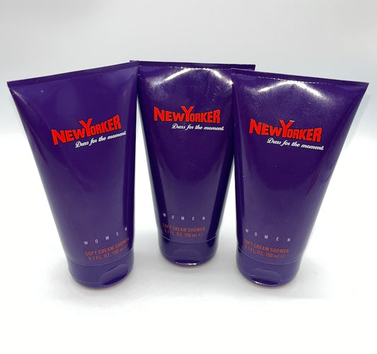 New Yorker - Dress for the Moment 3 x Duschgel 150 ml (450 m)