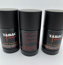 Lade das Bild in den Galerie-Viewer, Tabac Man Fire Power Deodorant Stick 3 x 75 ml / gesamt 225 ml
