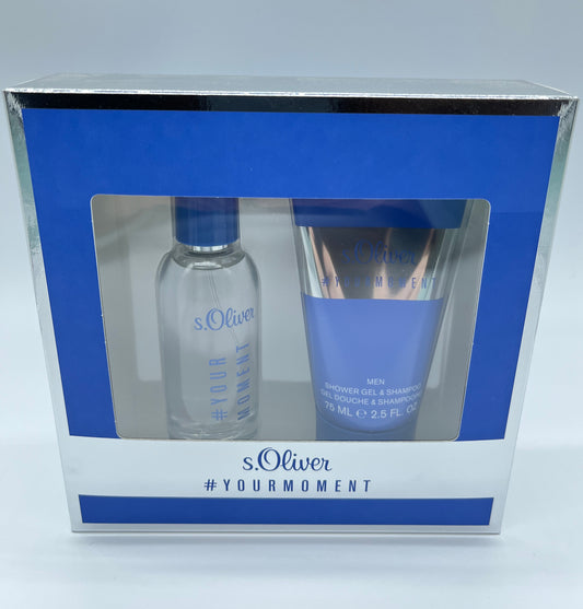 s.Oliver #yourmoment Duo Geschenkset Eau de Toilette 30 ml + Shampoo 75 ml