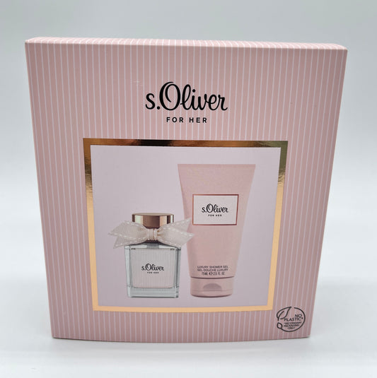 s.Oliver for her Duo Geschenkset Eau de Toilette 30 ml + Duschgel 75 ml