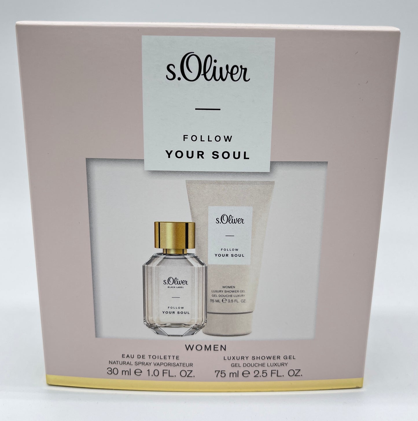 s.Oliver Follow your soul Women Duo Geschenkset Eau de Toilette 30 ml + Duschgel 75 ml