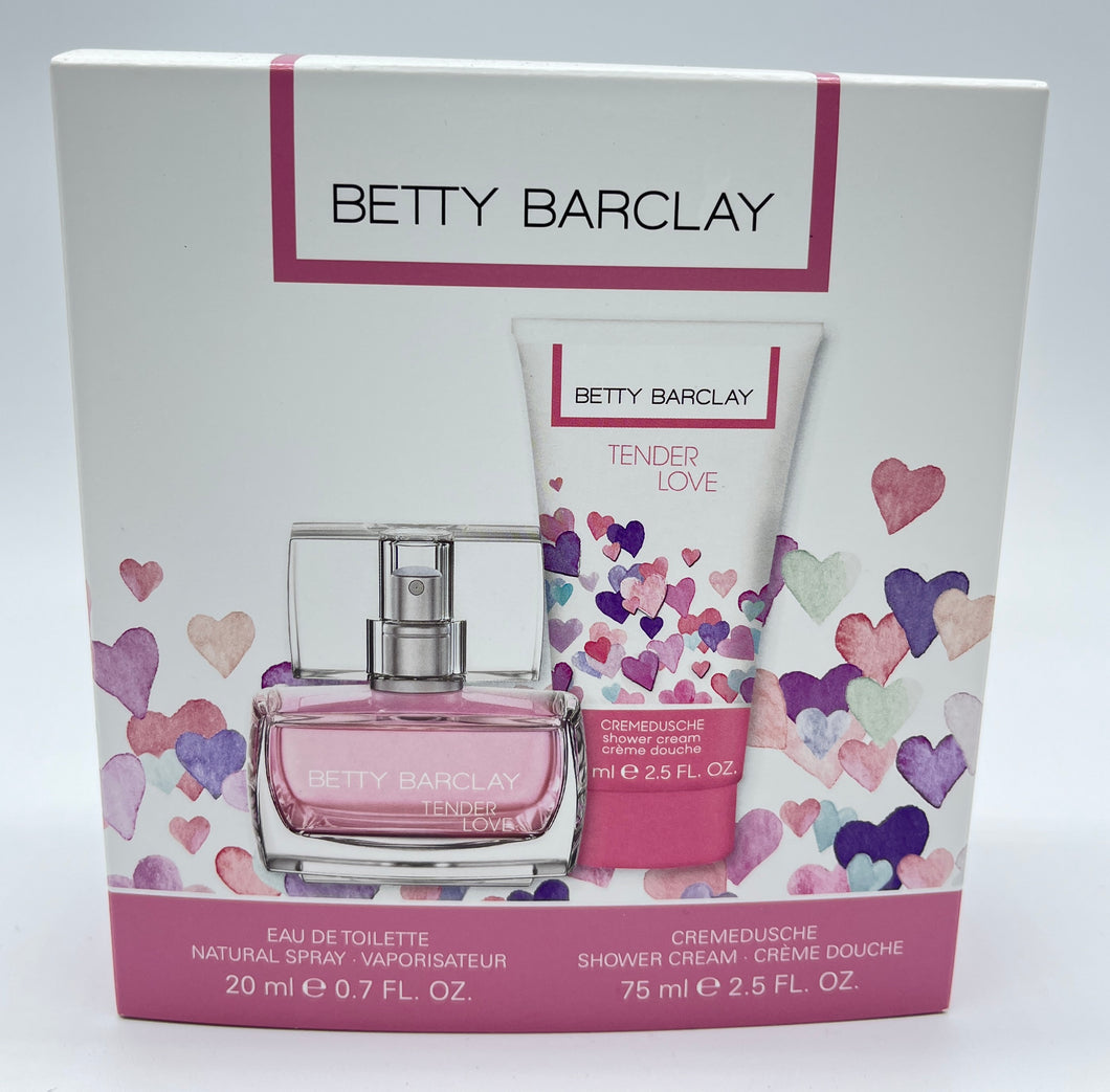 Betty Barclay Tender Love Duo Geschenkset Eau de Toilette 20 ml + Duschgel 75 ml