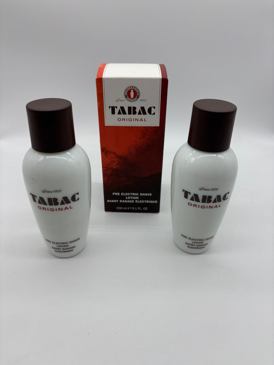 Tabac Original Pre Electric Shave Lotion 2 x 150 ml / 300 ml