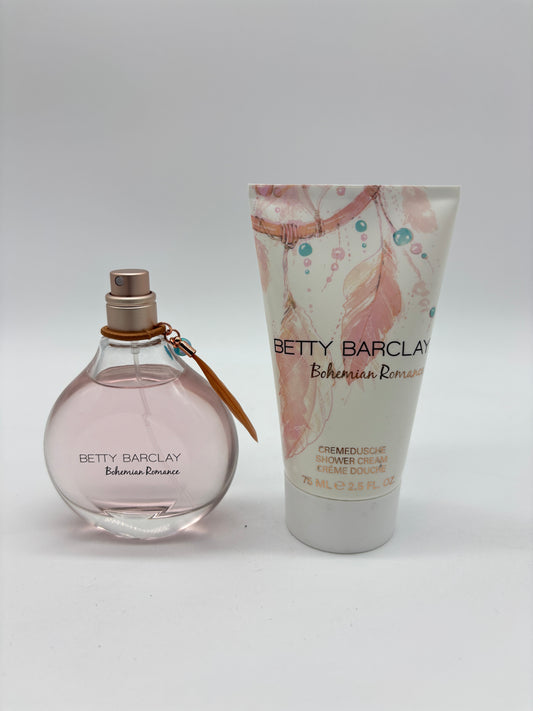 Betty Barclay Bohemian Romance  Eau de Toilette 50 ml + Duschgel 75 ml B-Ware
