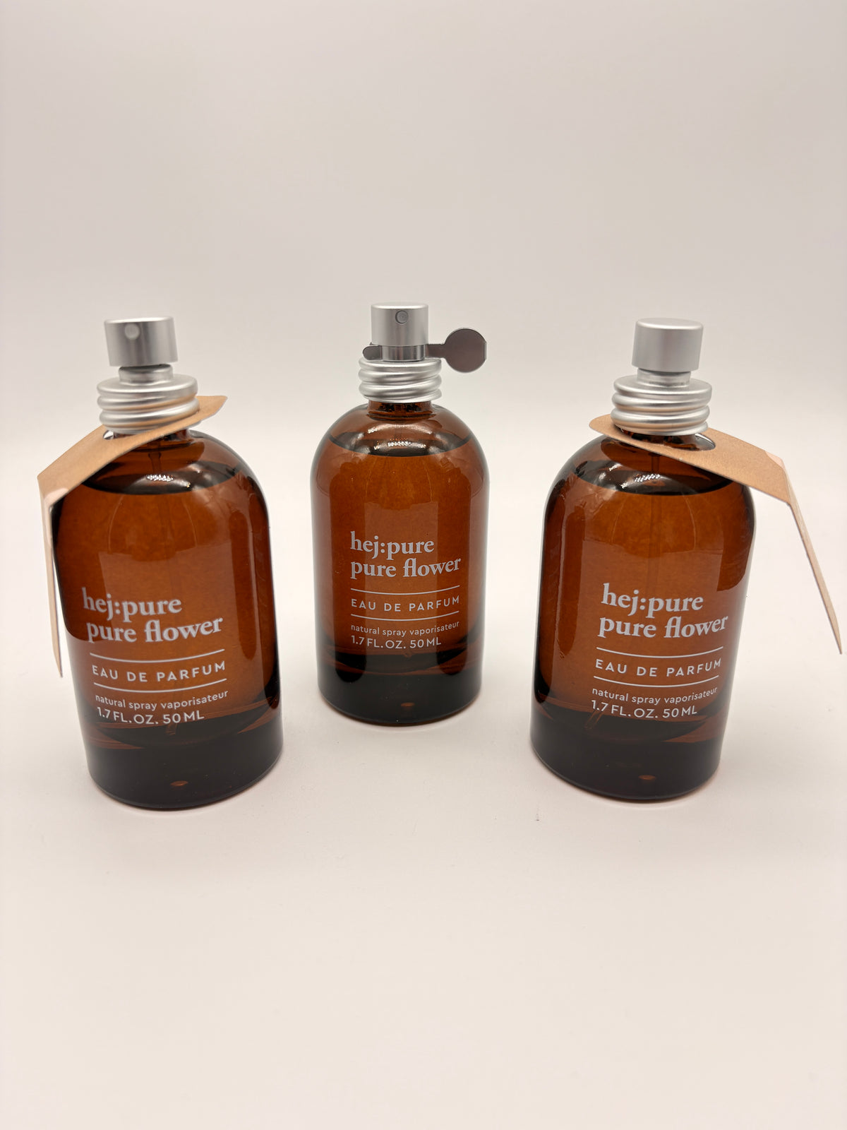 hej:pure pure water Eau de Parfum 3 x 50 ml / 150 ml