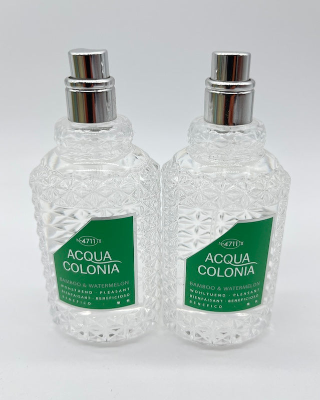 4711 ACQUA COLONIA Bamboo & Watermelon Eau de Cologne 100 ml je 2 x 50 ml