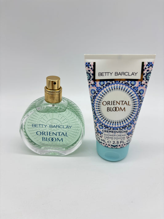 Betty Barclay Oriental Bloom Duftset Eau de Toilette 50 ml + 1 x Duschgel 75 ml B-Ware