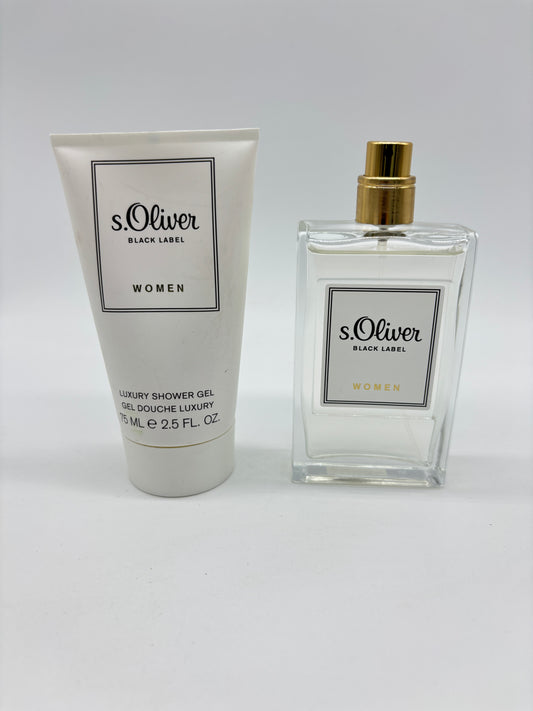 s.Oliver Black Label Women Eau de Toilette 50 ml + 75 ml Duschgel