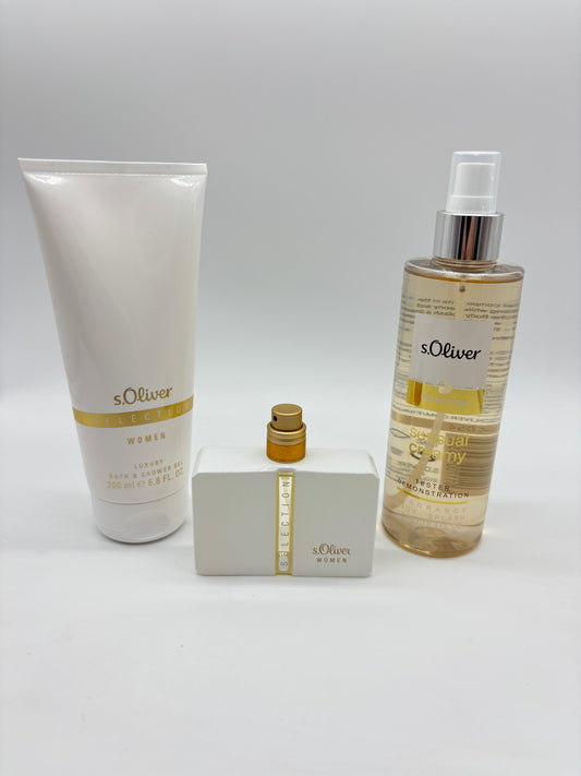s.Oliver Selection Women 50 ml Eau de Toilette + 200 ml Duschgel + 250 ml Body Spray B-Ware