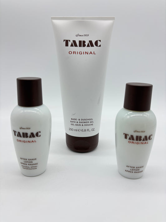 Tabac Original 2 x 50 ml After Shave Lotion + 200 ml Duschgel