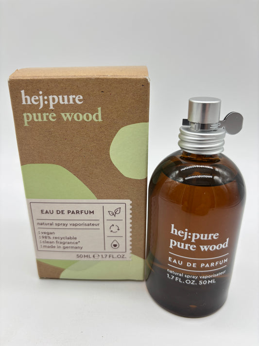 hej:pure pure wood Eau de Parfum 50 ml