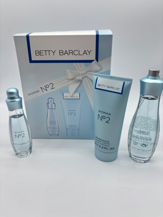 Betty Barclay N°2   20 ml Eau de Toilette  100 ml + Cremedusche + 50 ml Eau de Toilette