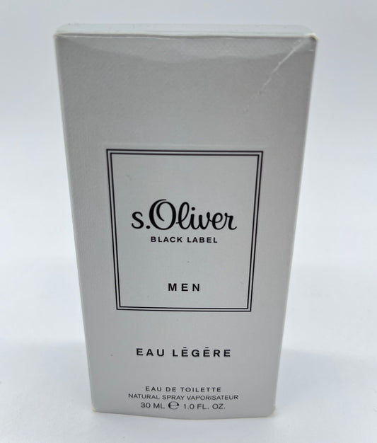 s.Oliver Black Label Men Eau Legere Eau de Toilette 30 ml