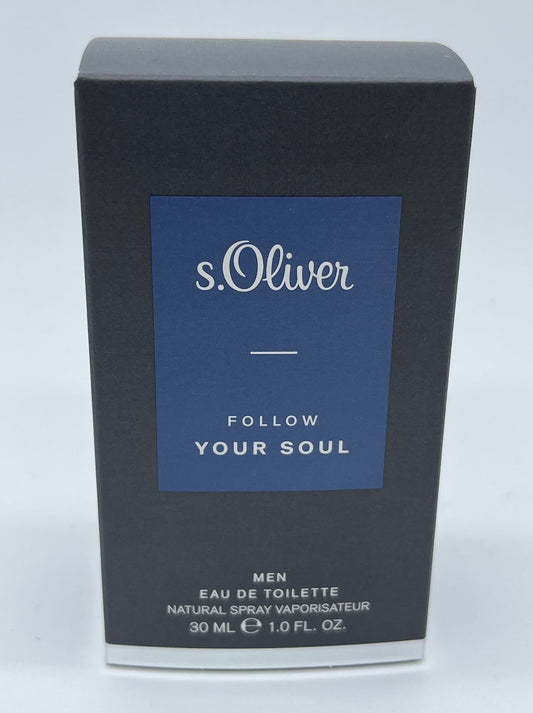 s.Oliver Follow your soul Men Eau de Toilette 30 ml