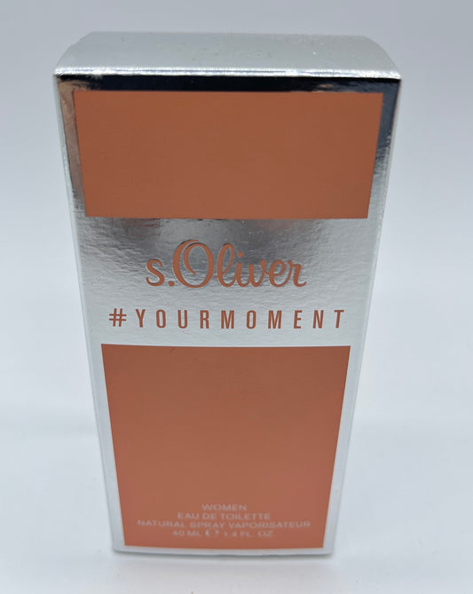 s.Oliver #yourmoment Women Eau de Toilette 40 ml