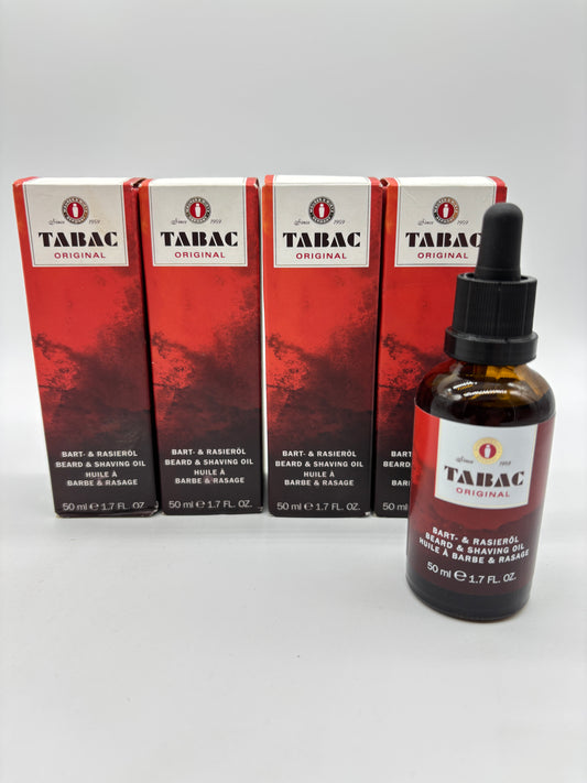 Tabak Original  Bart & Rasieröl 4 x 50 ml / 200 ml