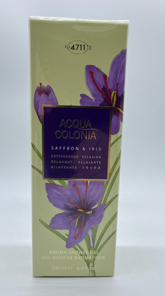 4711 ACQUA COLONIA Saffron & Iris Duschgel 200 ml