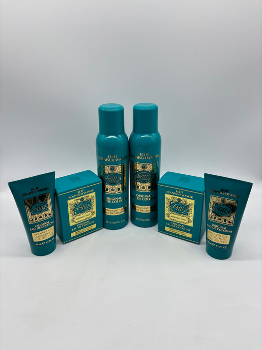4711 Echt Kölnisch Wasser Original Eau de Cologne Deo Duschgel Erfrischungstücher