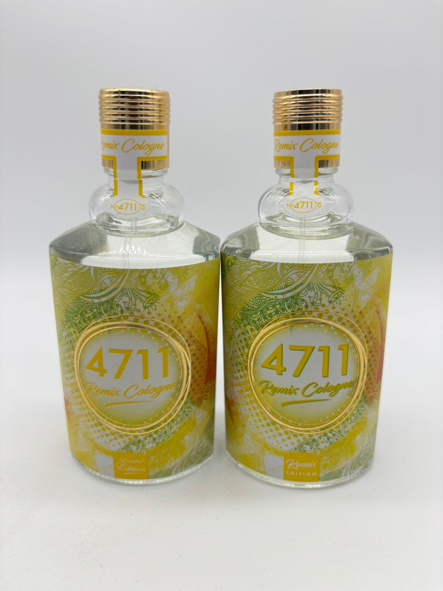 4711 Remix Cologne Limited Edition gelb 2x Eau de Cologne je 100 ml (200 ml B-Ware