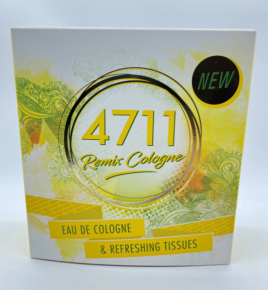 4711 Remix Cologne Eau de Cologne 100 ml + Erfrischungstücher 10 Stück