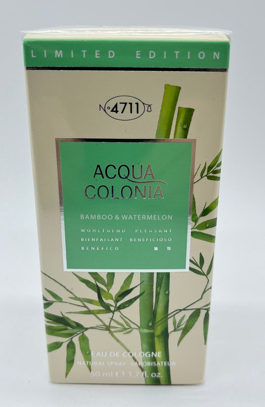 4711 ACQUA COLONIA Bamboo & Watermelon Limited Edition Eau de Cologne 50 ml