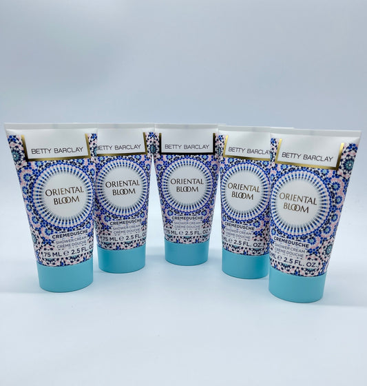 Betty Barclay Oriental Bloom Duschgel / Cremedusche 5 x 75 ml (375 ml)