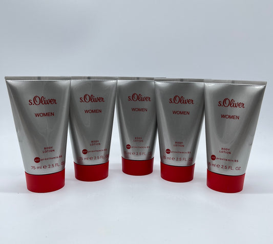 s.Oliver Women Body Lotion 5 x 75 ml