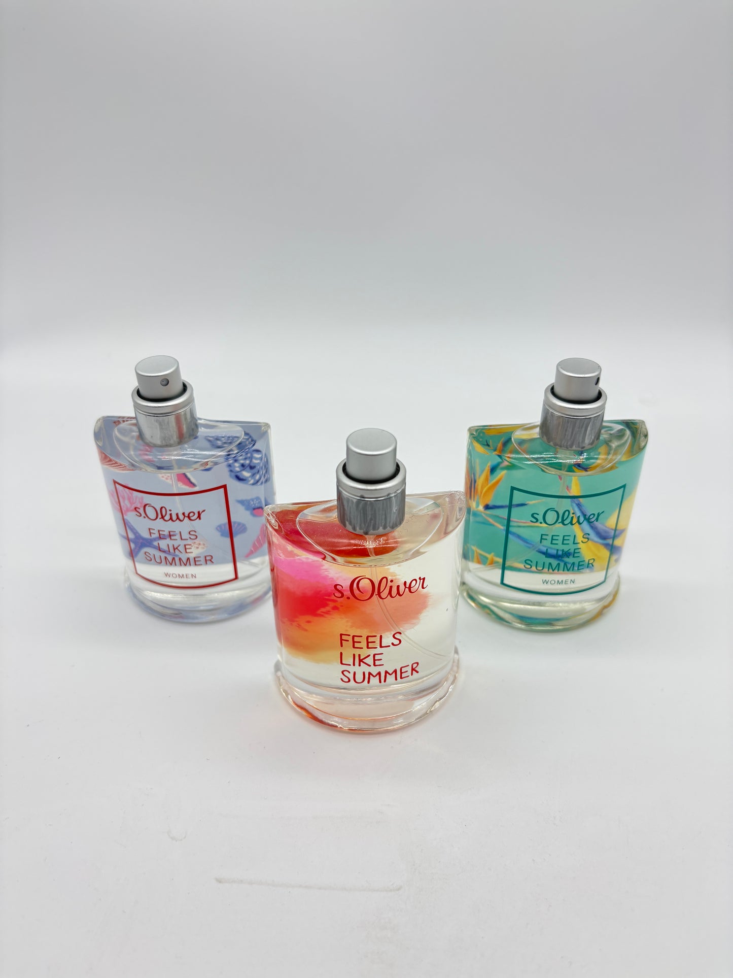 s.Oliver Feels like summer Eau de Toilette 3 x 30 ml 2019 +2023 + 2024 B-Ware