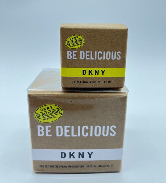 DKNY Be Delicious Eau de Toilette 30 ml + Gratis Eau de Parfum 7 ml